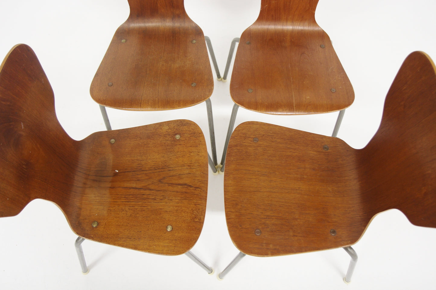Sedie design danese vintage anni 60 [sw28029] misure L.42 H.79 P.46