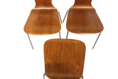 Sedie design danese vintage anni 60 [sw28029] misure L.42 H.79 P.46