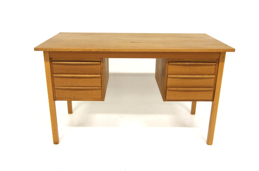 Scrivania design svedese vintage anni 60 [sw28033] misure L.125 H.75 P.63