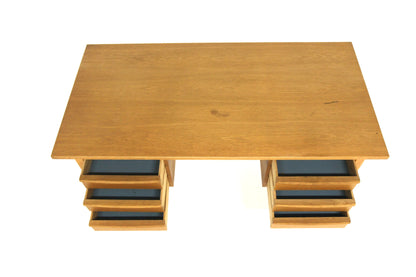 Scrivania design svedese vintage anni 60 [sw28033] misure L.125 H.75 P.63