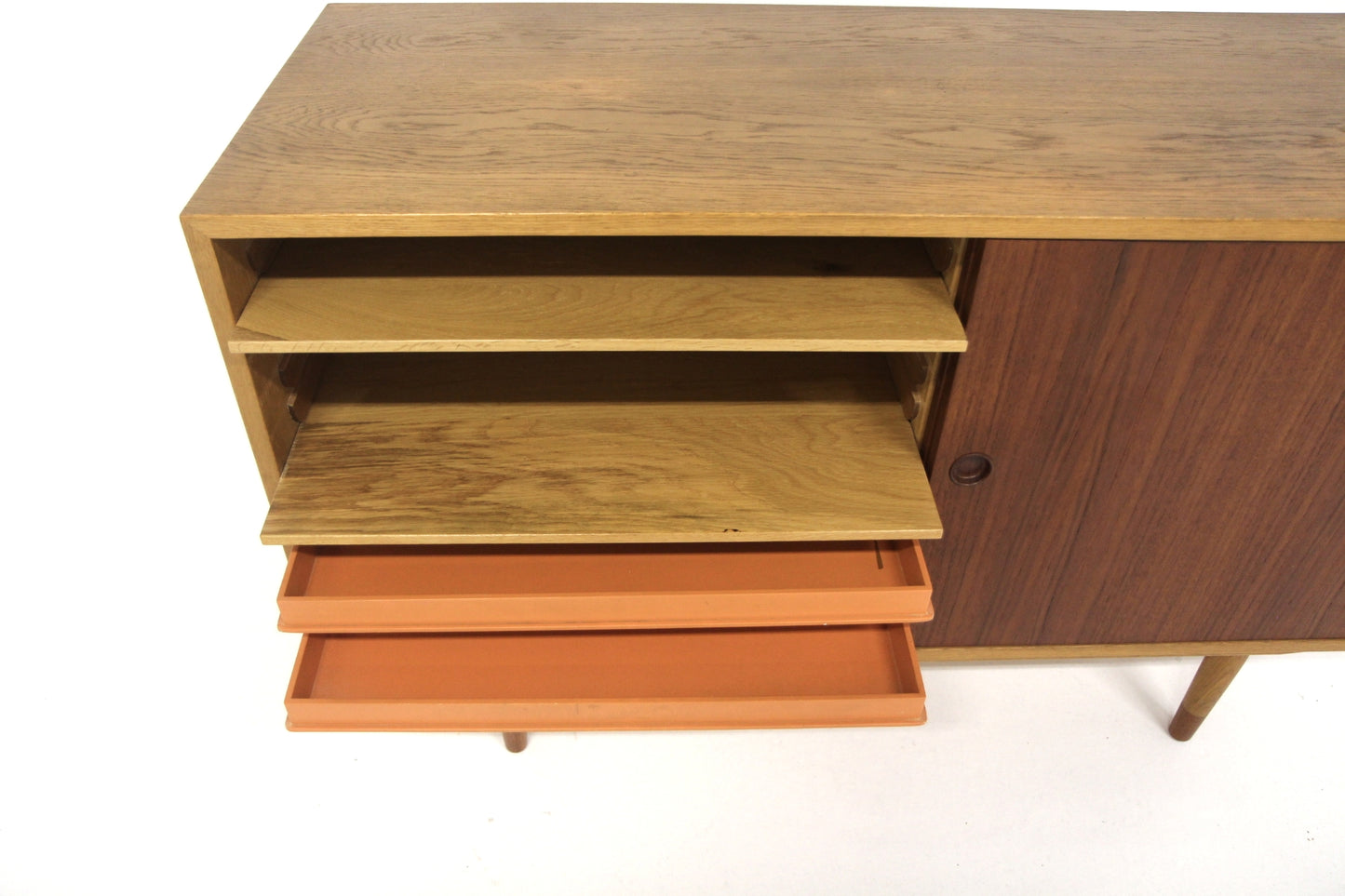 Sideboard "Öresund" Børge Mogensen design svedese vintage anni 50 [sw28039] misure L.135 H.84 P.54