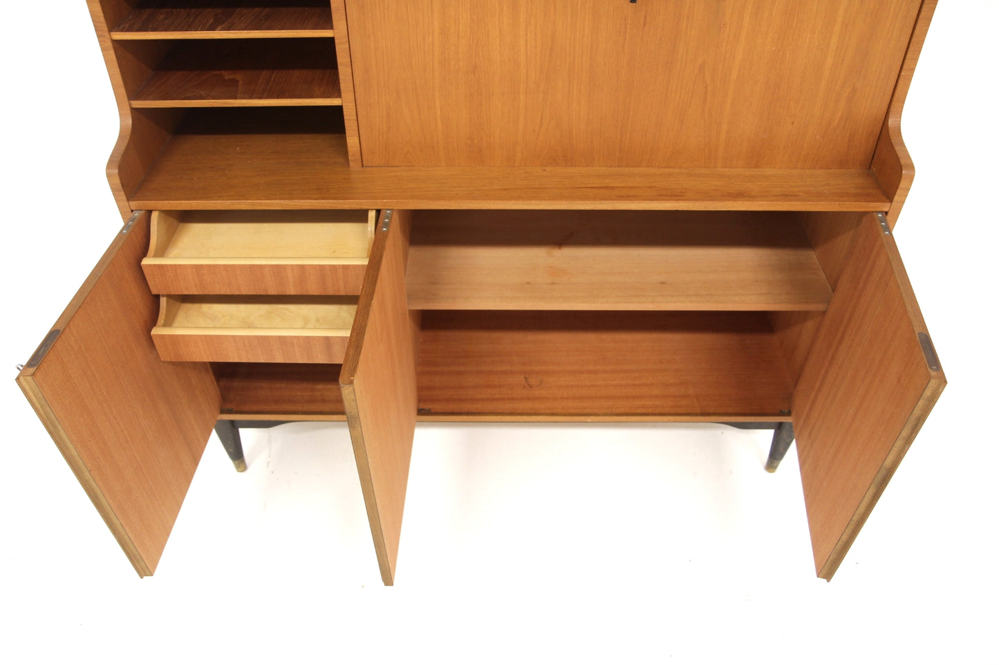 Libreria BB/WG design svedese vintage anni 60 [sw28040] misure L.120 H.140 P.39