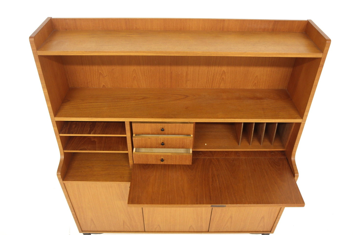Libreria BB/WG design svedese vintage anni 60 [sw28040] misure L.120 H.140 P.39