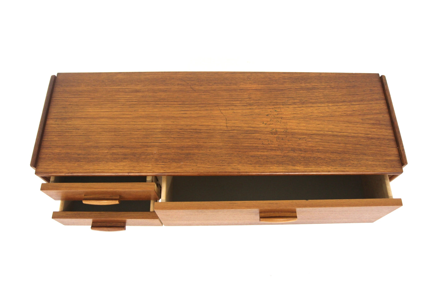 Tavolino portaTv design svedese vintage anni 60 [sw28046] misure L.82 H.48 P.29