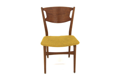 Sedie "No 4125" Edmund Jøgensen design danese vintage anni 60 [sw28047] misure L.49 H.83 P.55