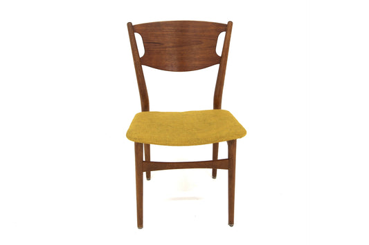 Sedie "No 4125" Edmund Jøgensen design danese vintage anni 60 [sw28047] misure L.49 H.83 P.55
