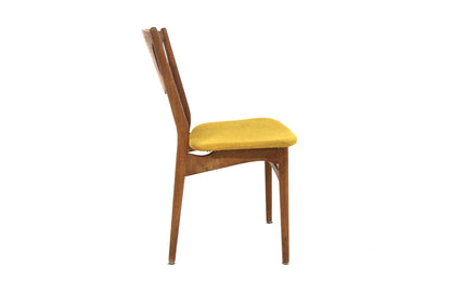 Sedie "No 4125" Edmund Jøgensen design danese vintage anni 60 [sw28047] misure L.49 H.83 P.55