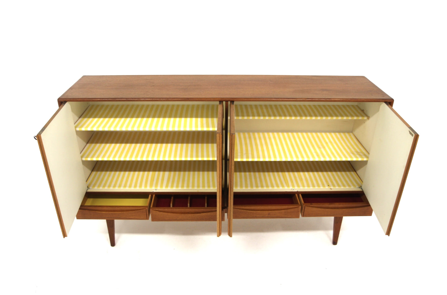 Credenza design svedese vintage anni 50 [sw28051] misure L.180 H.105 P.43