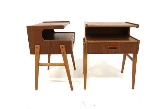 Comodini design svedese vintage anni 50 [sw28055] misure L.43 H.54 P.32
