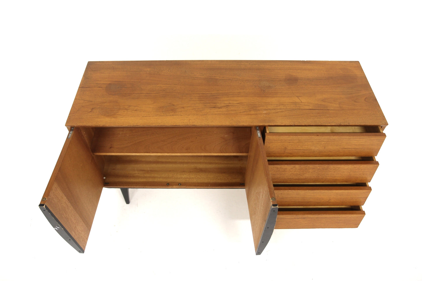 Sideboard design svedese vintage anni 50 [sw28062] misure L.129 H.70 P.41