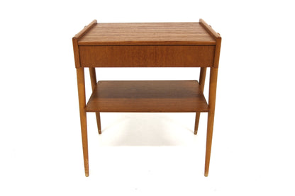 Comodino AB Carlström & Co Möbelfabrik design svedese vintage anni 50 [sw28064] misure L.46 H.52 P.32
