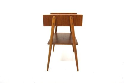 Comodino AB Carlström & Co Möbelfabrik design svedese vintage anni 50 [sw28064] misure L.46 H.52 P.32