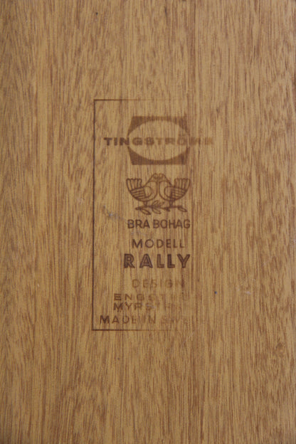 Panca "Rally" Engström & Myrstrand design danese vintage anni 60 [sw28065] misure L.100 H.59 P.35