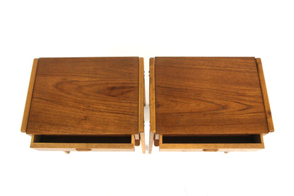 Comodini design svedese vintage anni 50 [sw28067] misure L.44 H.55 P.31