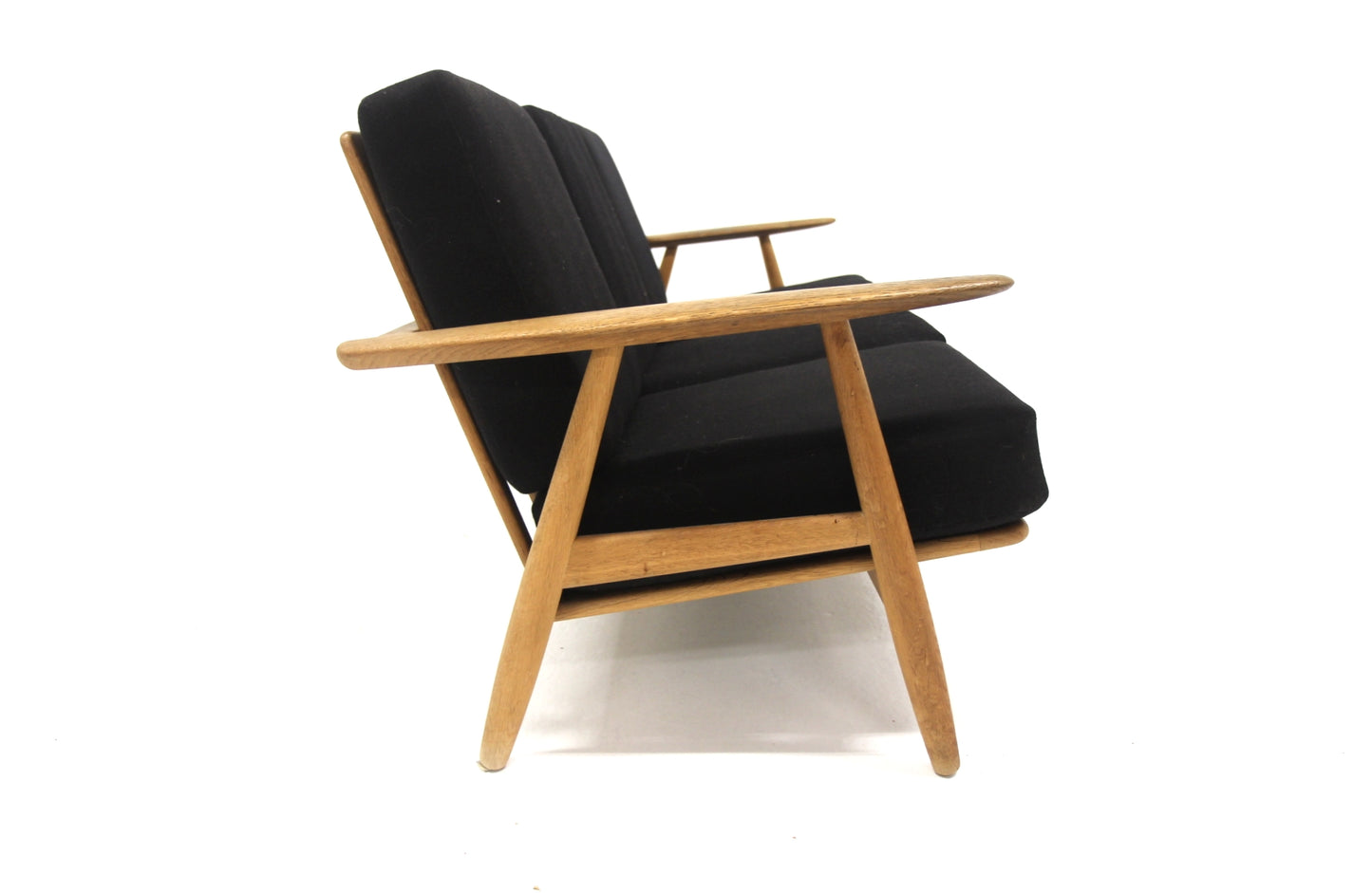 Divano "GE 240, Cigarr sofa" Hans J Wegner design danese vintage anni 50 [sw28073] misure L.175 H.72 P.80