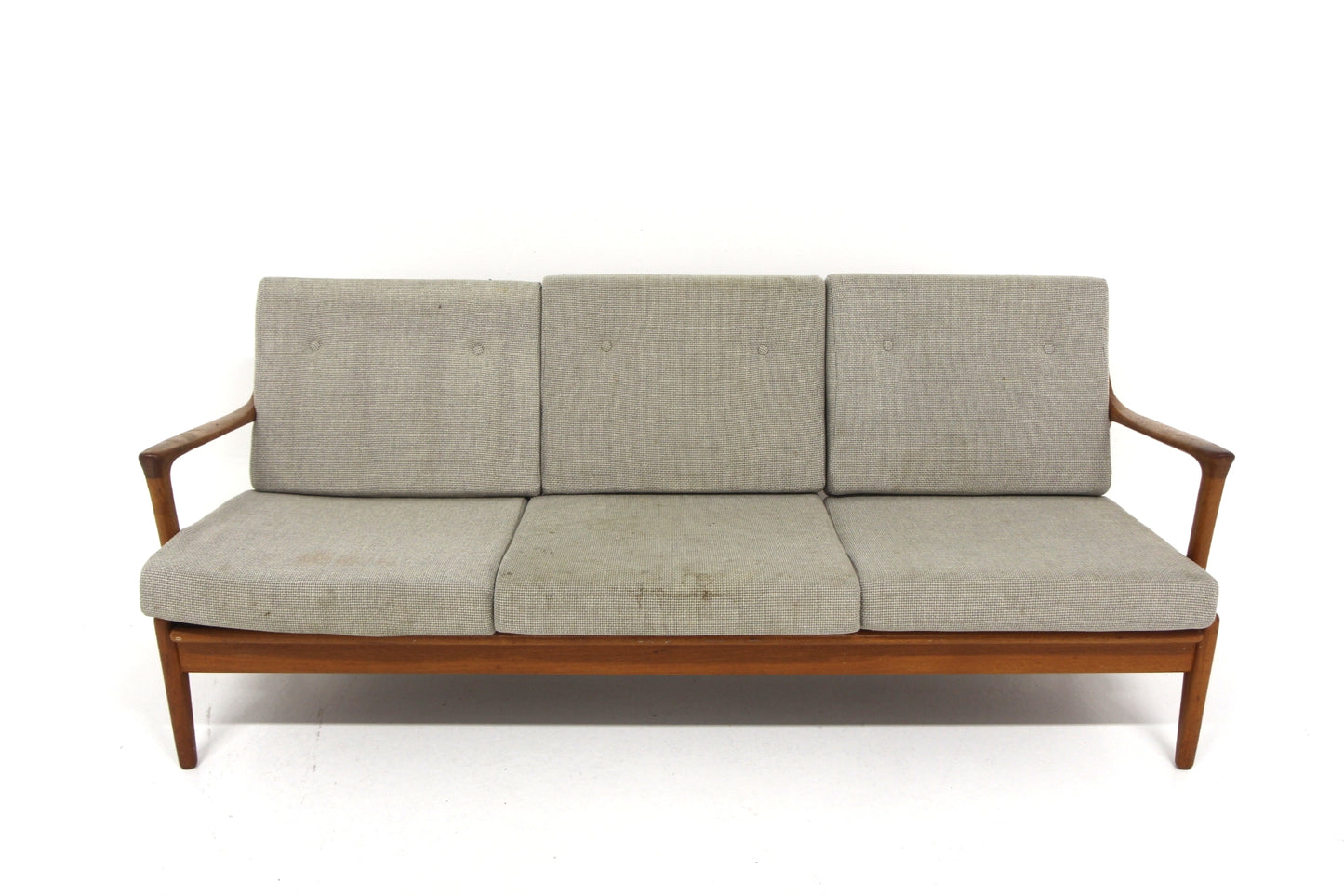 Divano "Kuba" Bertil fridhagen design danese vintage anni 50 [sw28074] misure L.185 H.74 P.78