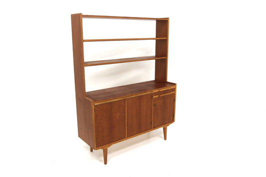 Libreria design svedese vintage anni 60 [sw28080] misure L.125 H.164 P.42