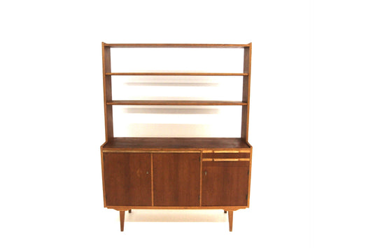 Libreria design svedese vintage anni 60 [sw28080] misure L.125 H.164 P.42
