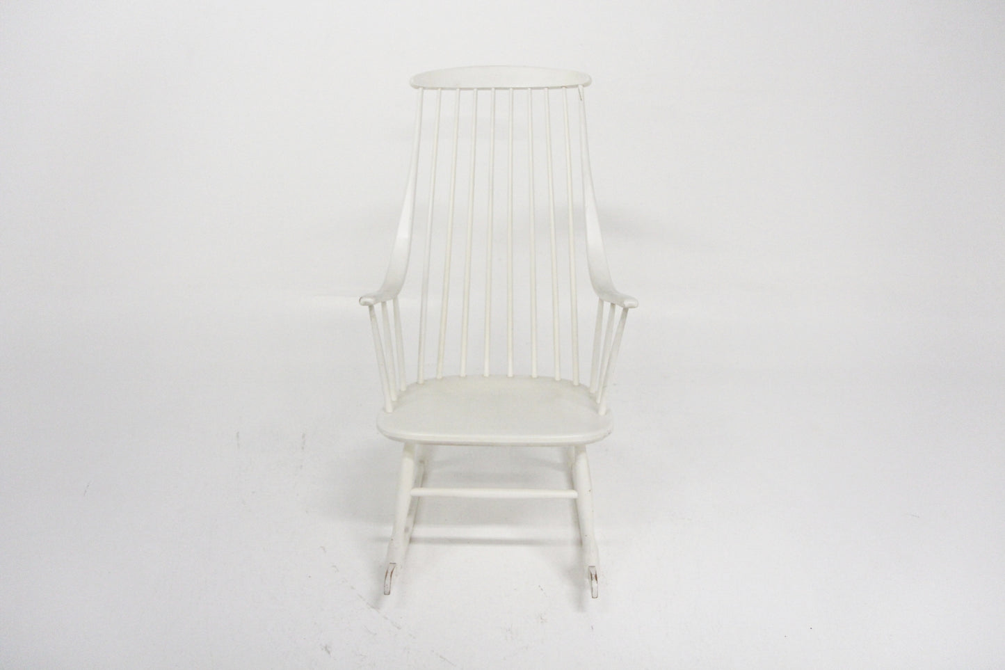 Sedia a dondolo "Bohem" Lena Larsson design danese vintage anni 60 [sw28084] misure L.60 H.110 P.90