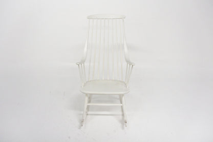 Sedia a dondolo "Bohem" Lena Larsson design danese vintage anni 60 [sw28084] misure L.60 H.110 P.90