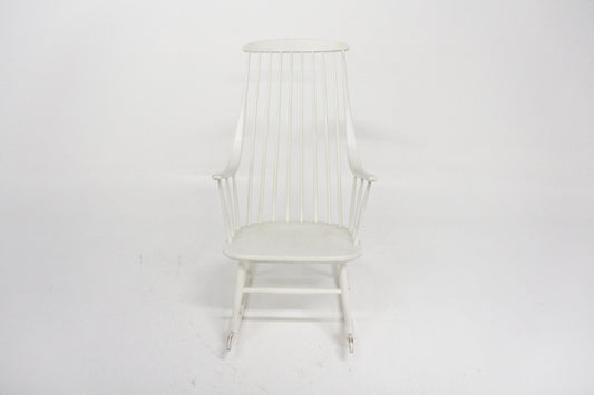 Sedia a dondolo "Bohem" Lena Larsson design danese vintage anni 60 [sw28084] misure L.60 H.110 P.90