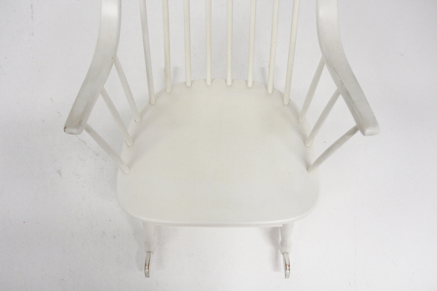 Sedia a dondolo "Bohem" Lena Larsson design danese vintage anni 60 [sw28084] misure L.60 H.110 P.90