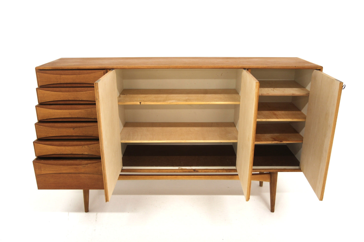Credenza design svedese vintage anni 50 [sw28086] misure L.180 H.108 P.43