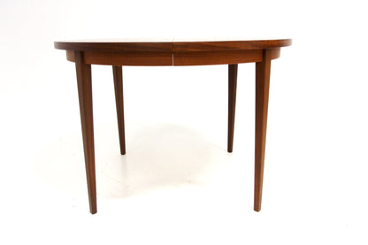 Tavolo rotondo design svedese vintage anni 50 [sw28087] misure L.108+45+45 H.73