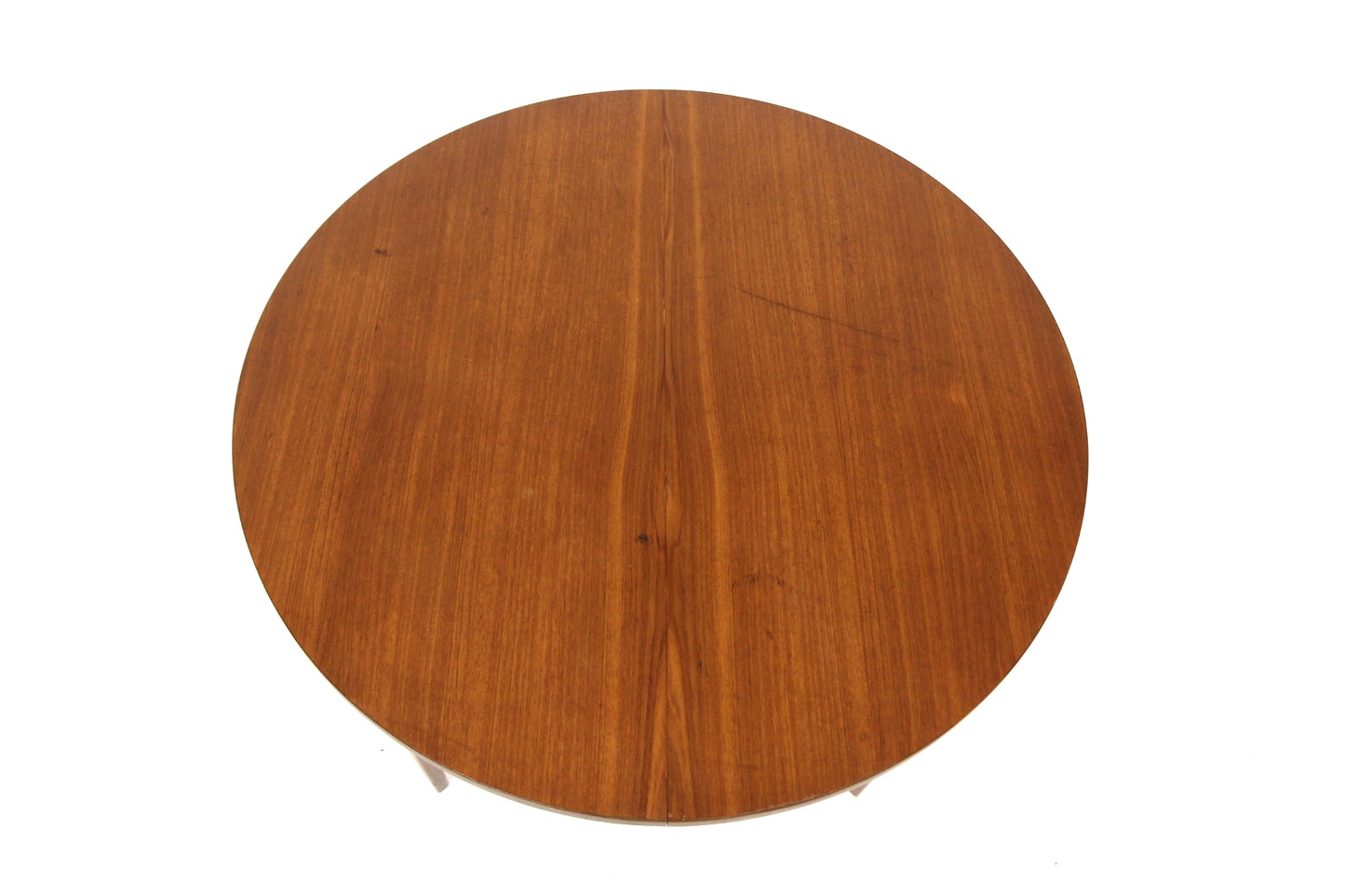 Tavolo rotondo design svedese vintage anni 50 [sw28087] misure L.108+45+45 H.73
