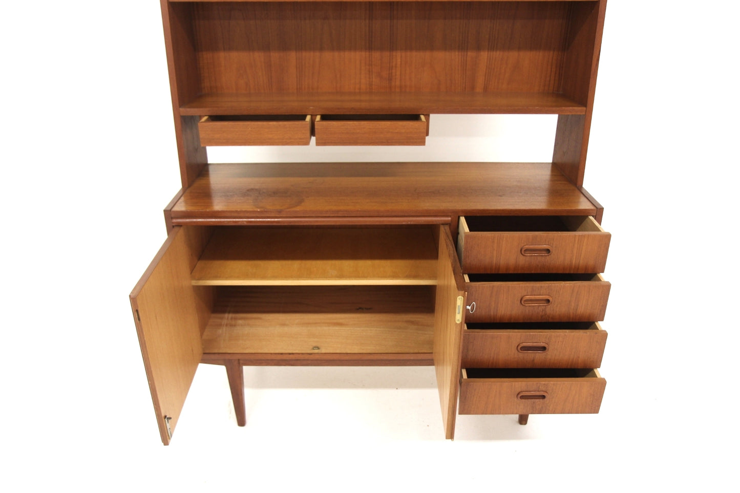 Libreria design svedese vintage anni 60 [sw28093] misure L.119 H.163 P.42