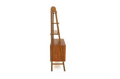 Libreria design svedese vintage anni 60 [sw28102] misure L.80 H.156 P.37
