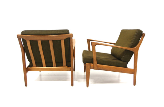 Poltrone "Kuba" Bertil fridhagen design danese vintage anni 60 [sw28103] misure L.68 H.74/40 P.78