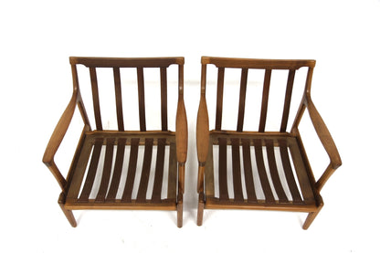 Poltrone "Kuba" Bertil fridhagen design danese vintage anni 60 [sw28103] misure L.68 H.74/40 P.78