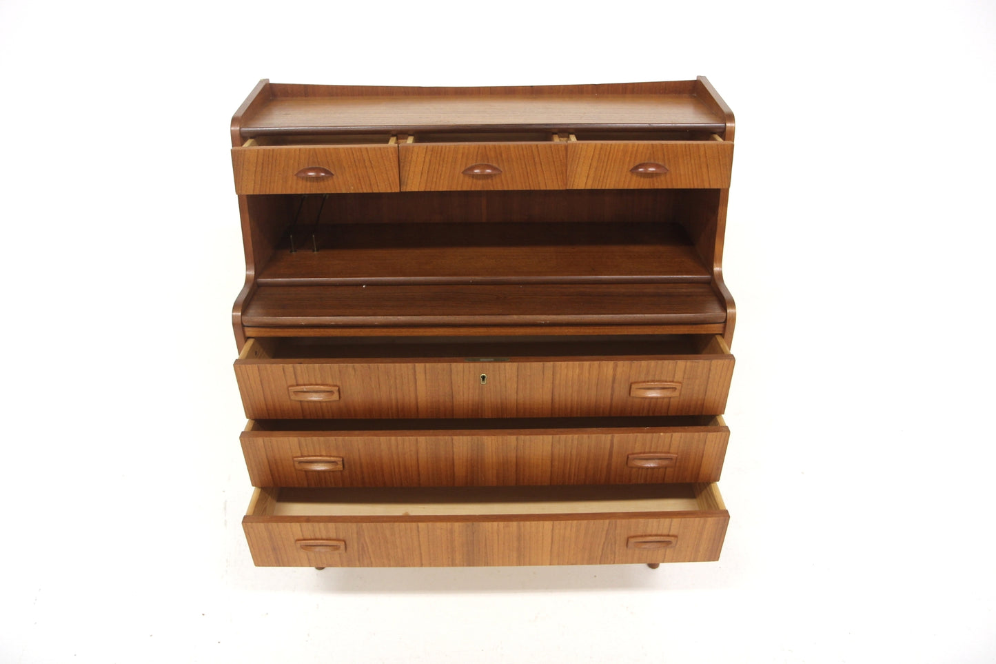 Scrittoio "No 7" Hansen Møbelfabrik design danese vintage anni 50 [sw28114] misure L.92 H.105 P.42