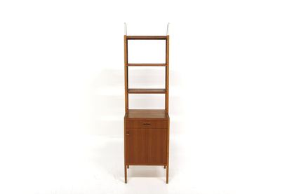 Libreria Bertil Fridhagen design svedese vintage anni 60 [sw28116] misure L.45 H.162 P.40