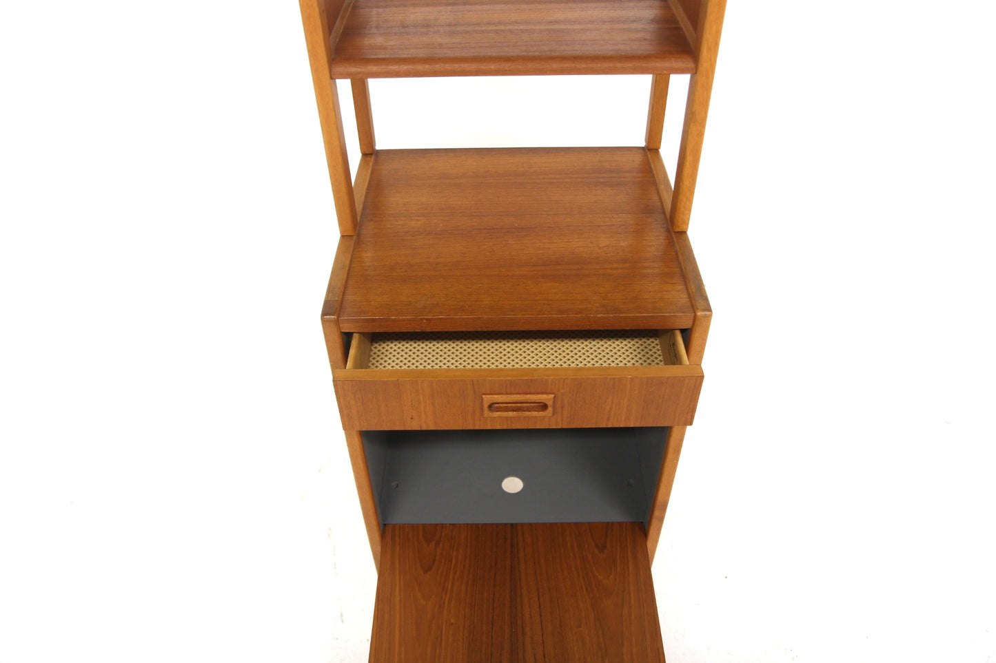 Libreria Bertil Fridhagen design svedese vintage anni 60 [sw28116] misure L.45 H.162 P.40