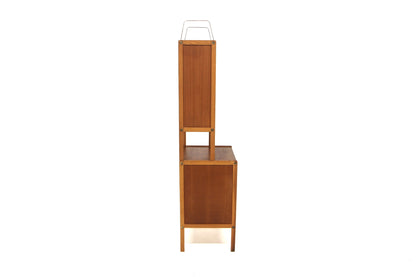 Libreria Bertil Fridhagen design svedese vintage anni 60 [sw28117] misure L.45 H.162 P.40