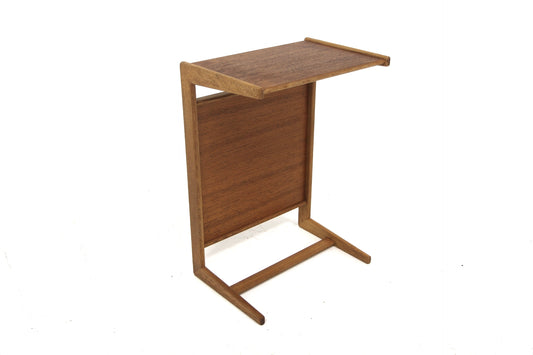 Tavolino portariviste "Nikko" Yngve Sandström design danese vintage anni 60 [sw28124] misure L.42 H.60 P.29