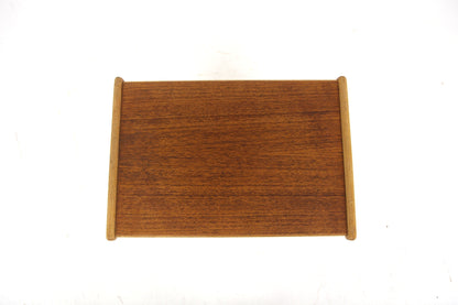 Tavolino portariviste "Nikko" Yngve Sandström design danese vintage anni 60 [sw28124] misure L.42 H.60 P.29