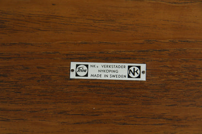 Tavolino portariviste "Nikko" Yngve Sandström design danese vintage anni 60 [sw28124] misure L.42 H.60 P.29