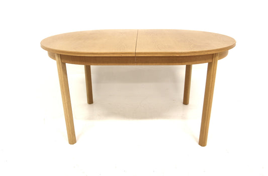 Tavolo ovale design svedese vintage anni 60 [sw28125] misure L.145+44+44 H.73 P.100