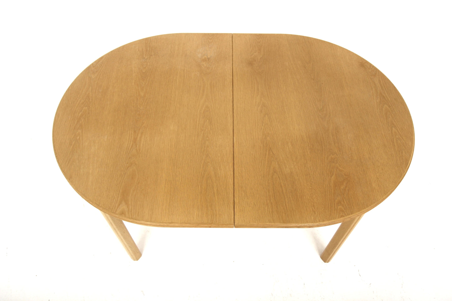 Tavolo ovale design svedese vintage anni 60 [sw28125] misure L.145+44+44 H.73 P.100
