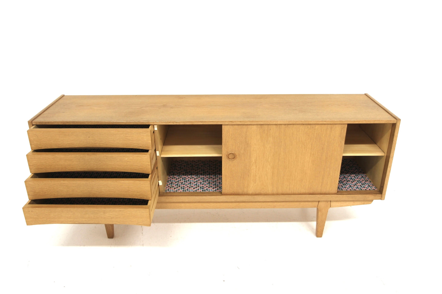 Sideboard "Ulvö" Erik Wørtz design svedese vintage anni 50 [sw28128] misure L.183 H.73 P.45