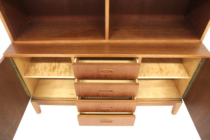 Libreria design svedese vintage anni 50 [sw28135] misure L.120 H.169 P.41