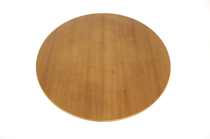 Tavolo rotondo "Ulfåsa" Carl Malmsten design svedese vintage anni 60 [sw28137] misure L.120+55+55+55 H.74