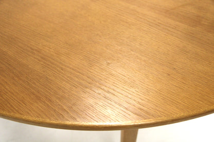Tavolo rotondo "Ulfåsa" Carl Malmsten design svedese vintage anni 60 [sw28137] misure L.120+55+55+55 H.74