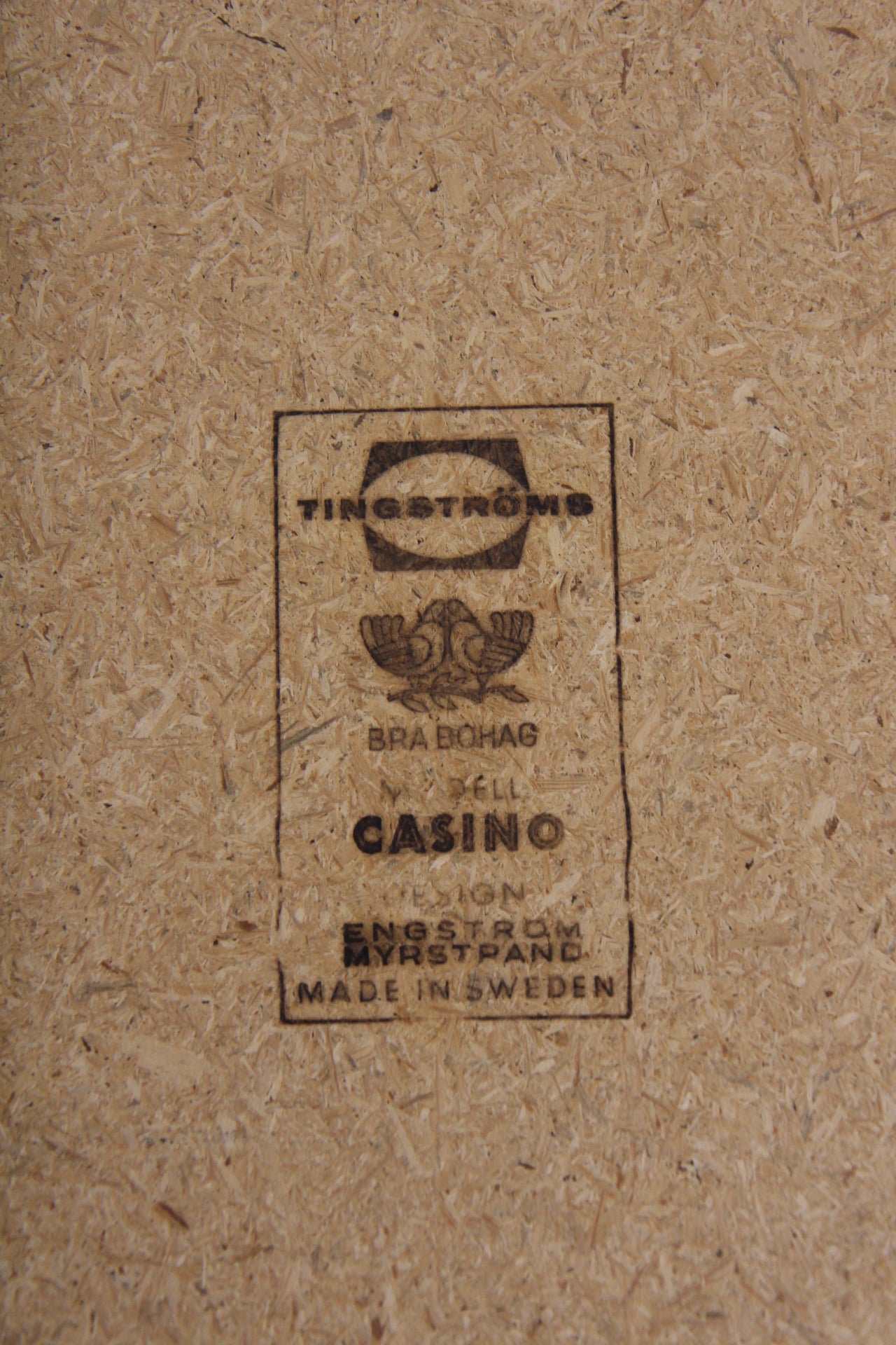 Panca "Casino" Engström & Myrstrand design danese vintage anni 60 [sw28138] misure L.100 H.59 P.46