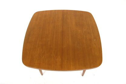 Tavolo quadrato design danese vintage anni 50 [sw28140] misure L.100 +45 +45 H.73 P.100