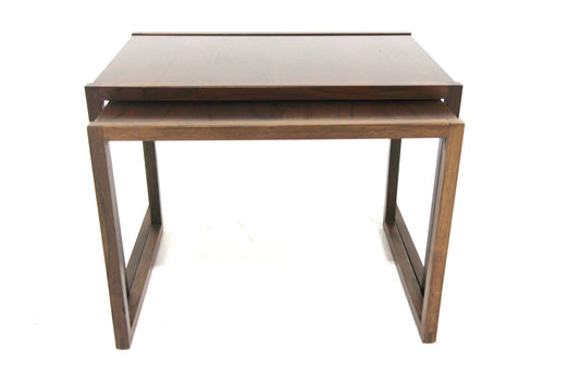 Tavolini Tris design svedese vintage anni 50 [sw28158] misure L.55 H.40 P.38