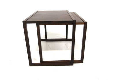 Tavolini Tris design svedese vintage anni 50 [sw28158] misure L.55 H.40 P.38